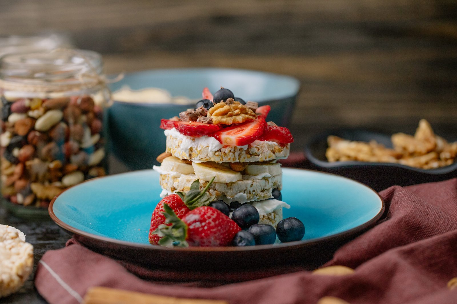 Fruit and Nut Icebox Cake Recipe