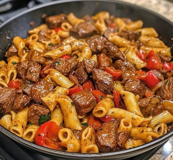 Beef Steak Pasta