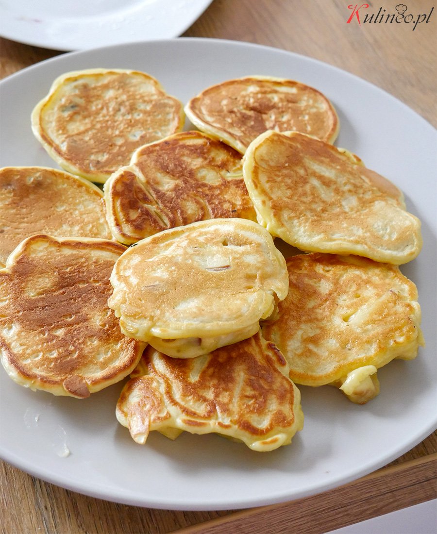 Szybkie placuszki z jabłkami